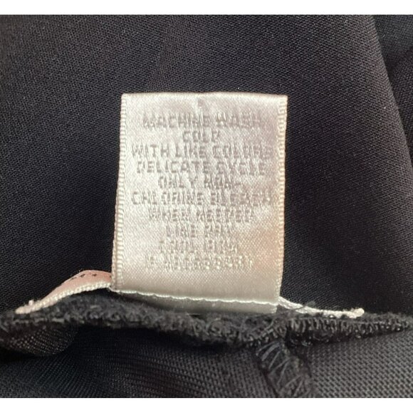 Soft Surroundings Womens Medium Petite Wide Leg Pants Black - Picture 9 of 10